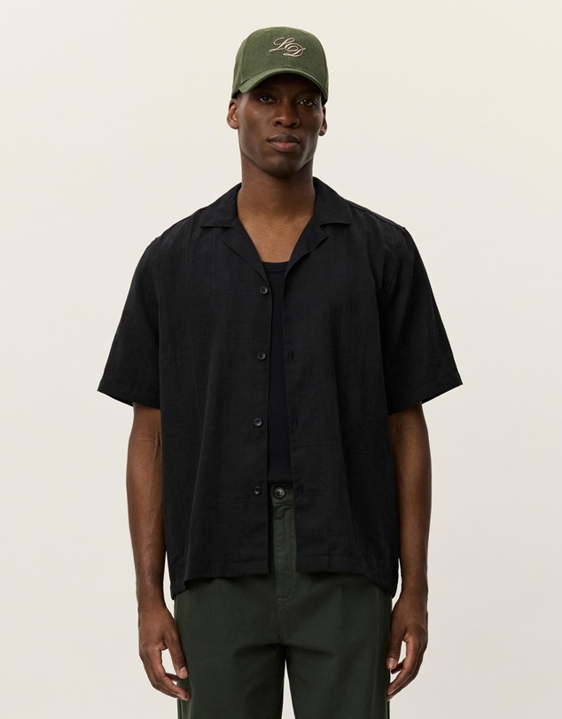 Les Deux - Liam Jacquard Short Sleeve Shirt