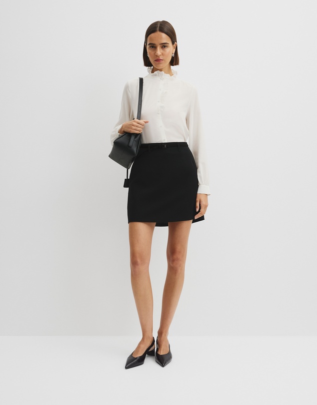 Country Road - Long Sleeve Ruffle Shirt