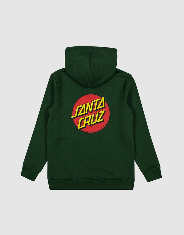 Santa Cruz - Classic Dot Puff Chest Hoodie - Teens