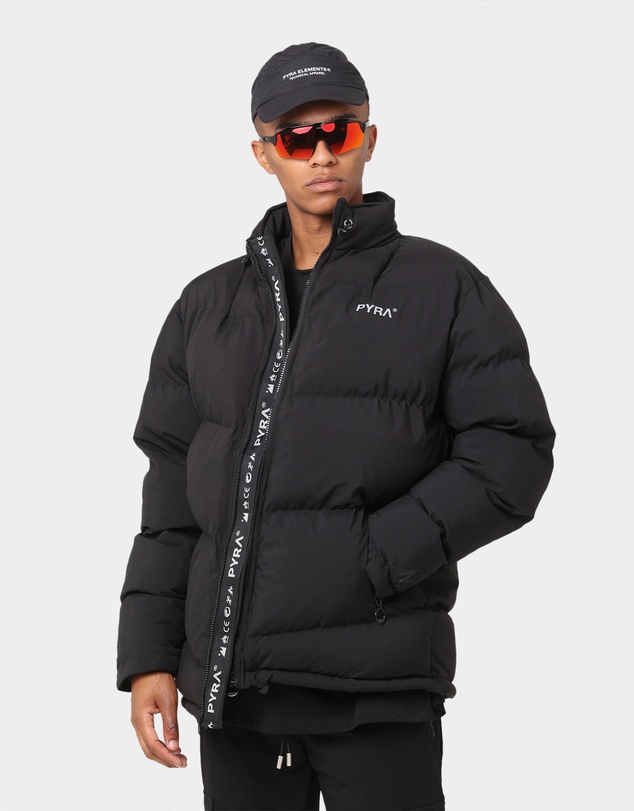 PYRA - Padded Puffa Jacket Black