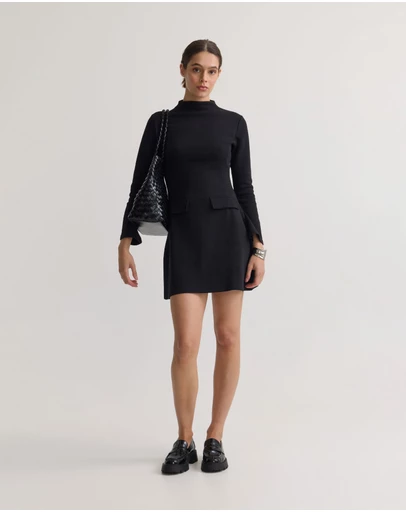 Oxford - Zoe Scuba Mini Dress