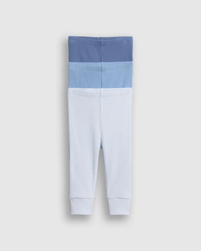 GAP - 3-Pack Tinyrib Knit Bottoms - Babies