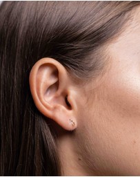 Luna Rae - Solid Gold - Kiss Hug Studs