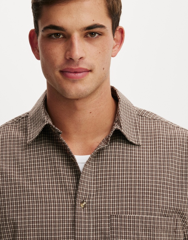 Cotton On - Hudson Long Sleeve Shirt