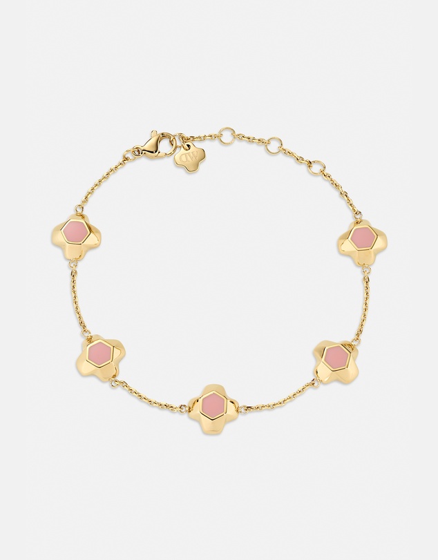 Daniel Wellington - North Star Bracelet 5 Small Apricot Enamel