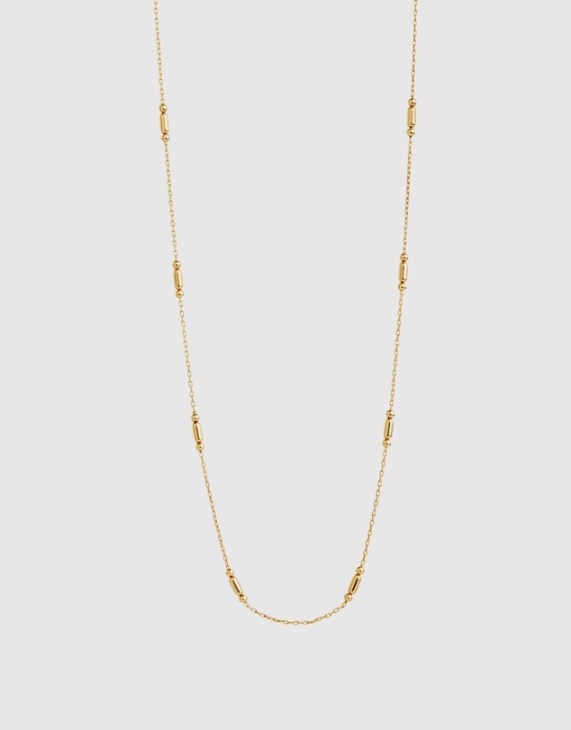 Najo - Piantina Yellow Gold Necklace (45cm+ext)
