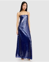 ROTATE - Sequins Maxi Dress
