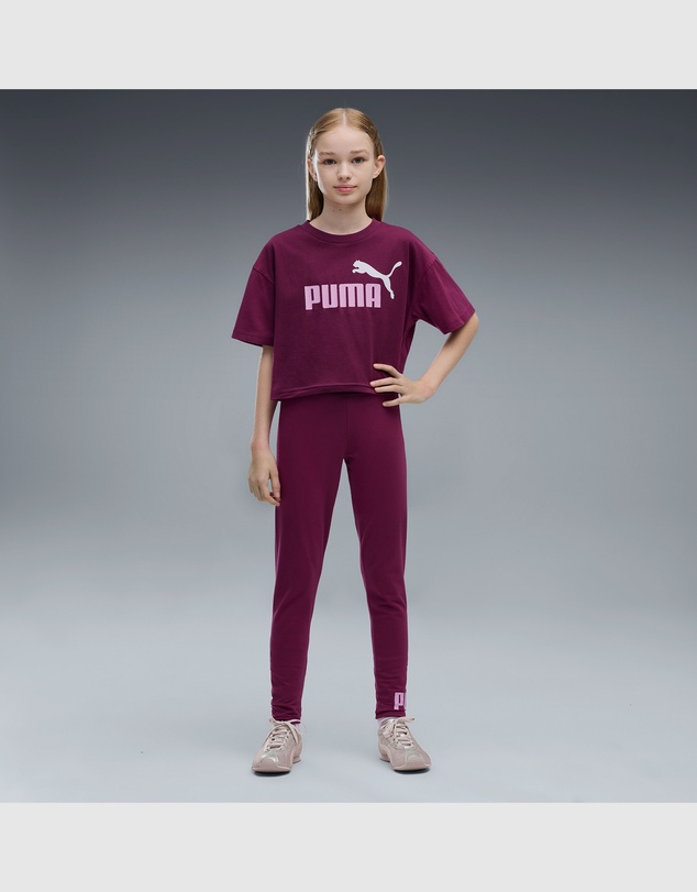 Puma - Essentials 2 Colour No. 1 Logo Tee - Girls