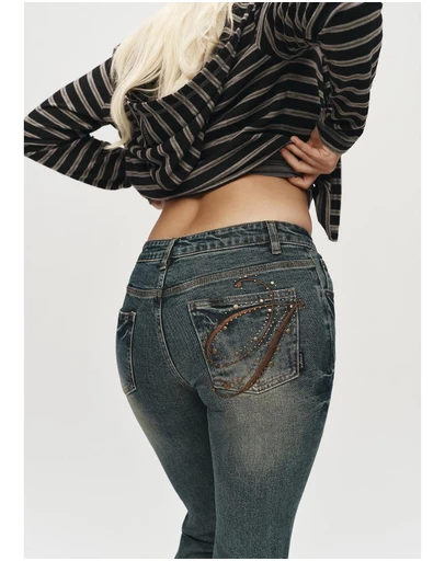 Insight - Alyssa V Waisted Denim Jeans
