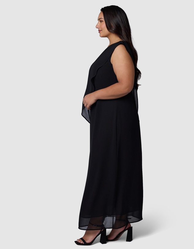 Pink Dusk by Curve Project - Move Me Maxi Dress