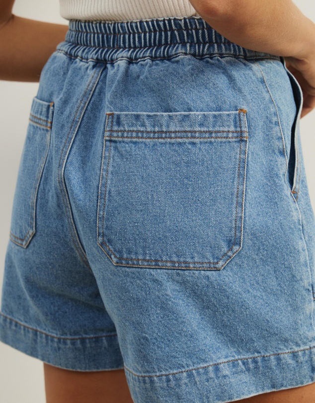 Atmos&Here - Samira Relaxed Denim Shorts