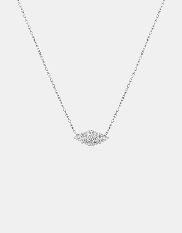 Ania Haie - Ania Haie Silver Pave Sparkle Necklace