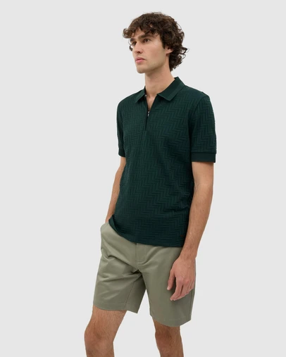 Politix - Lee Zip-up Polo