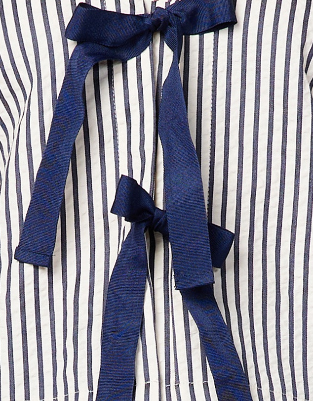 MVN - Stripe Tie Up Top