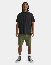 Billabong - Mens A/Div Polo Short Sleeve Shirt