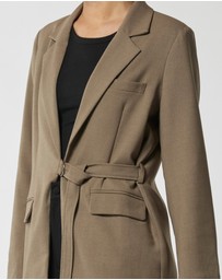 MVN - River Edge Belted Blazer