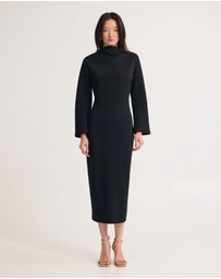 Oxford - Rebecca Ponti Long Sleeve Dress