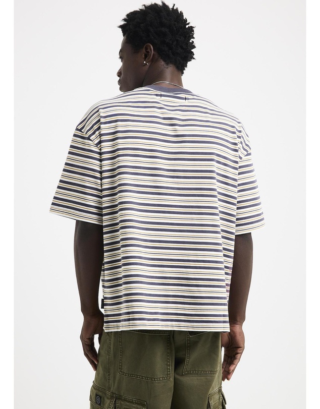 Insight - Vonte Printed Striped T-Shirt