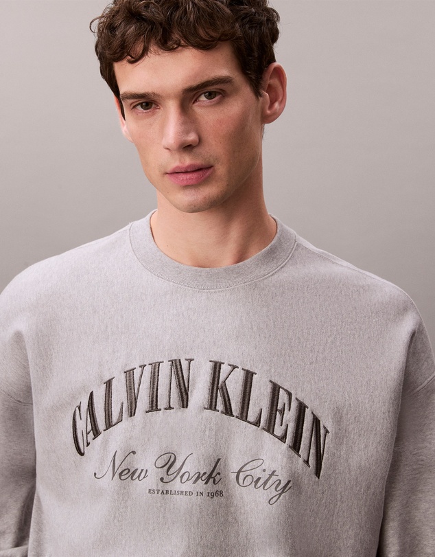 Calvin Klein Jeans - Terry Logo Graphic Relaxed Sweatshirt