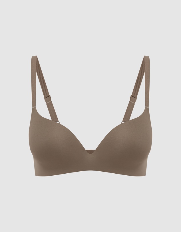 Sotto Brand - Sotto Seamless Wireless Bra Mocha