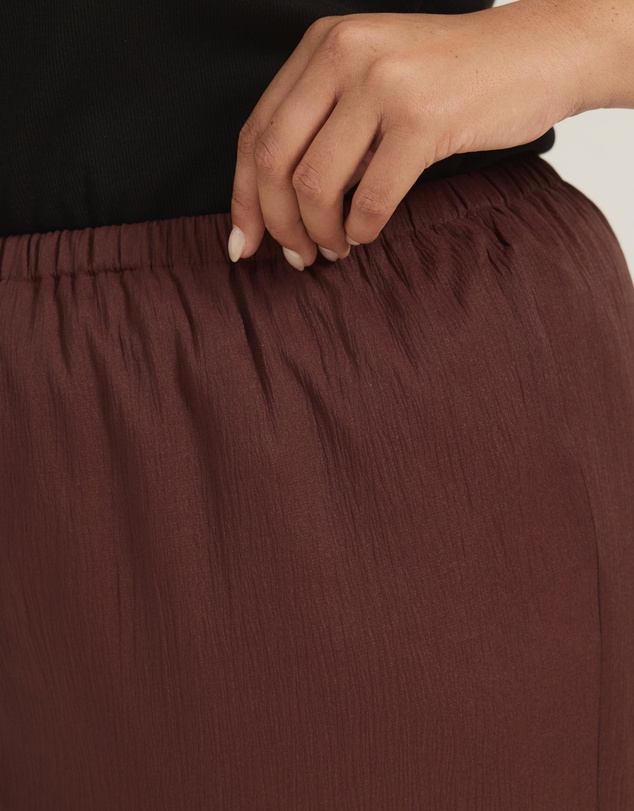 Atmos&Here Curvy - Hailey Relaxed Drawcord Organza Pants