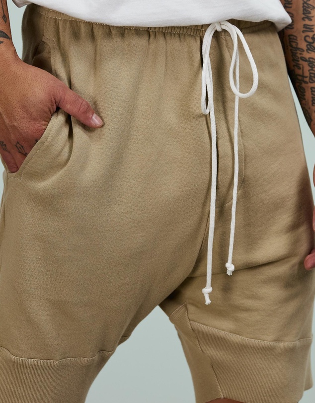 Surrounded By Ghosts - The Larimar French Terry Drawstring Shorts