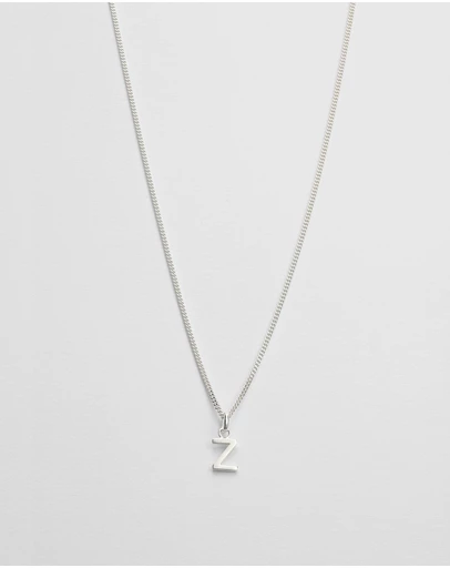 Kirstin Ash - Z Outline Initial Necklace
