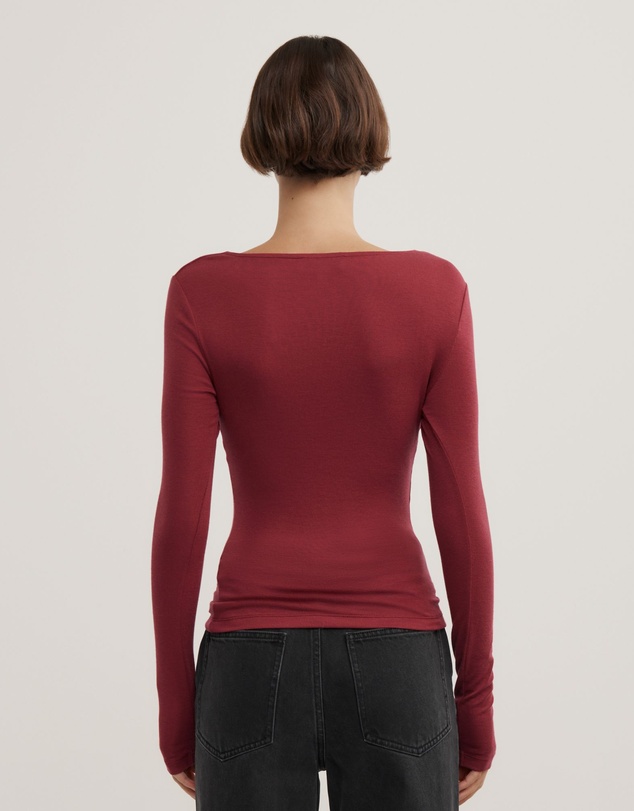 Witchery - Cowl Neck Long Sleeve Top