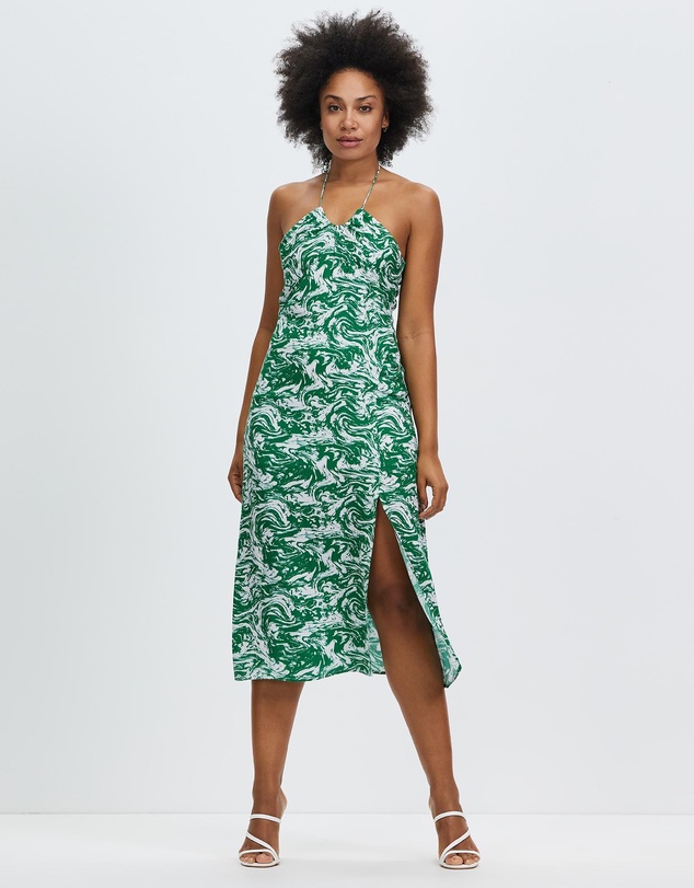 Third Form - Marble Draw In Slip Dress