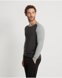 Oxford - Finn Crew Neck Cashmere Blend Top