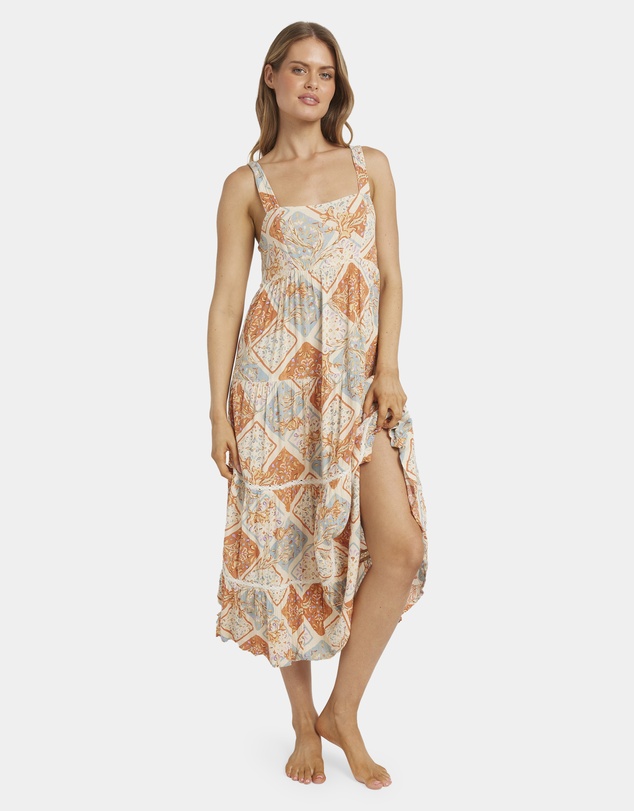 Billabong - Womens Forever Folk Shine Midi Dress