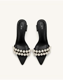 JW PEI - Gianna Beaded Strap Mules
