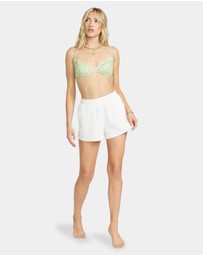 Billabong - Womens In The Waves Elastic Waist Shorts