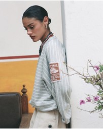 KINGA CSILLA - Smoke Stripe Med Jumper