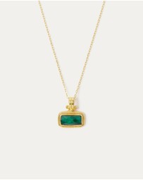 Ottoman Hands - Noa Emerald Pendant Necklace