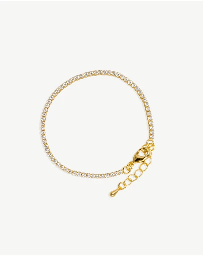 Zahar - Liliana Tennis Bracelet Gold