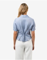 Forcast - Paige Short Sleeve Blouse