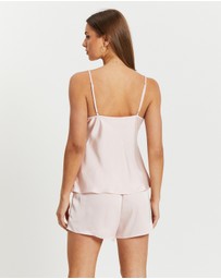 Atmos&Here - Tiana Lace Trim PJ Cami Set