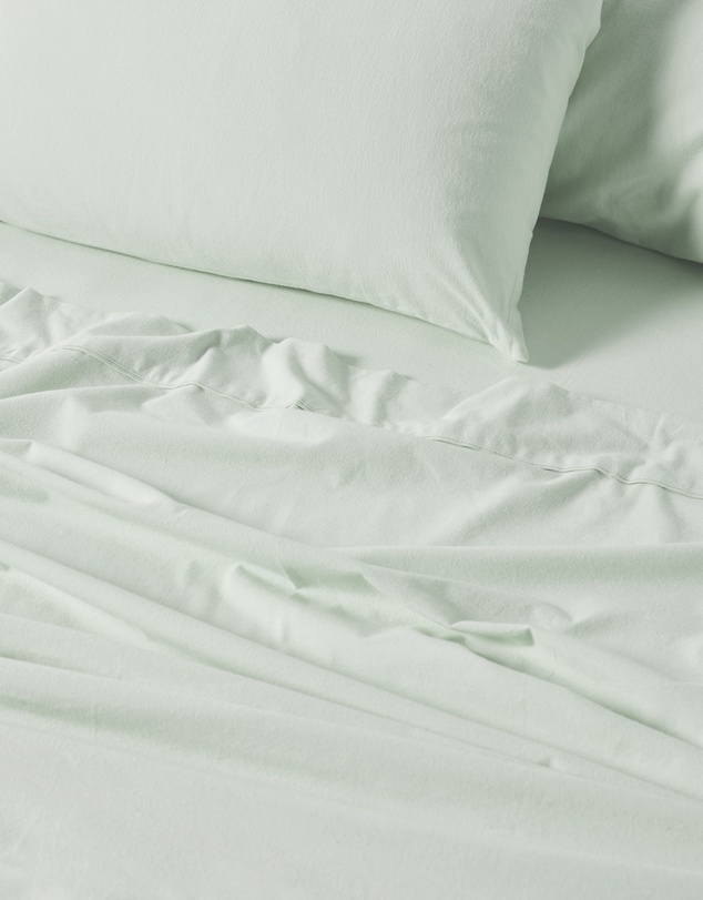 Linen House - Flannelette Plain-Dyed Sheet Set