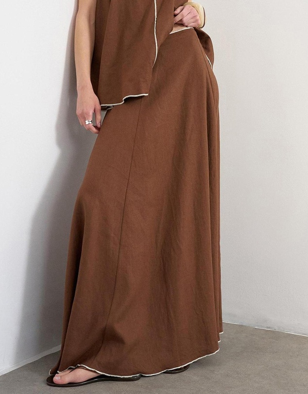 TOPSHOP - Caro Maxi Skirt Wvn