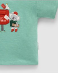 Purebaby - Christmas Letterbox Tee -Kids-Babies