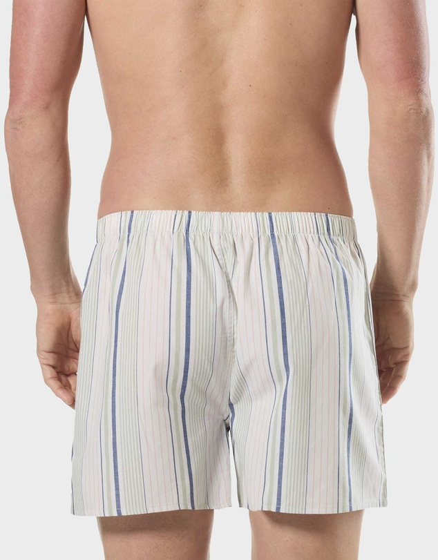 Mitch Dowd - Mitchdowd Mens Maui 3 Pack Boxer Shorts - Tropical and Stripe