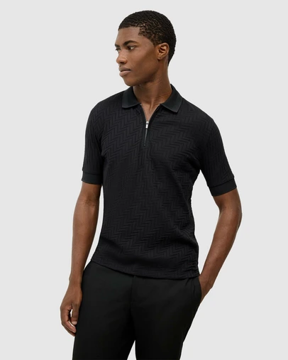 Politix - Lee Zip-up Polo