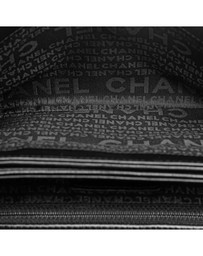 Pre-Loved by Azura Reborn - Pre-Loved Choco Bar Calfskin Camellia No. 5 CC Shoulder Bag