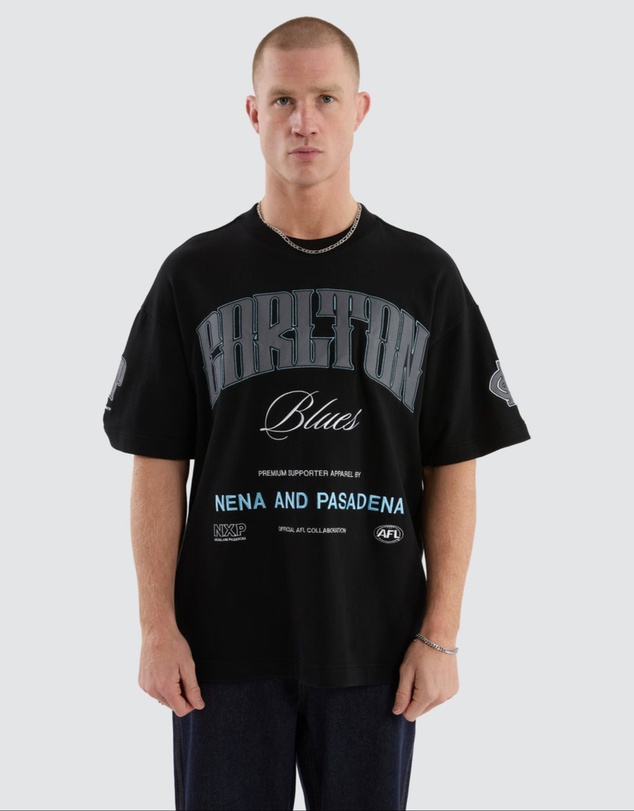 Nena & Pasadena - Carlton Game-On Loopback Tee