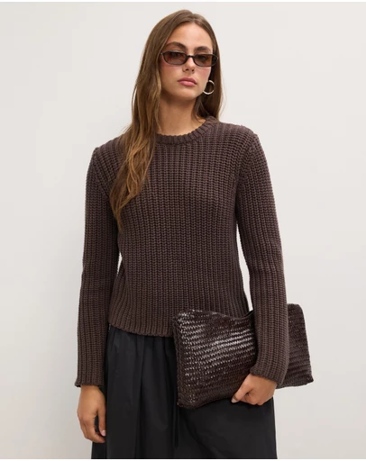 The Fated - Jonah Crew Neck Knit Jumper