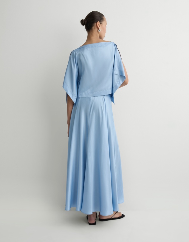 BONDI BORN - Como Waterfall Top - Sky Blue