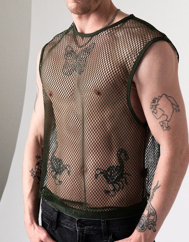 TEAMM8 - Edge Net Muscle Tank