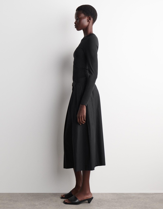 COS - Pleated Cotton Culottes
