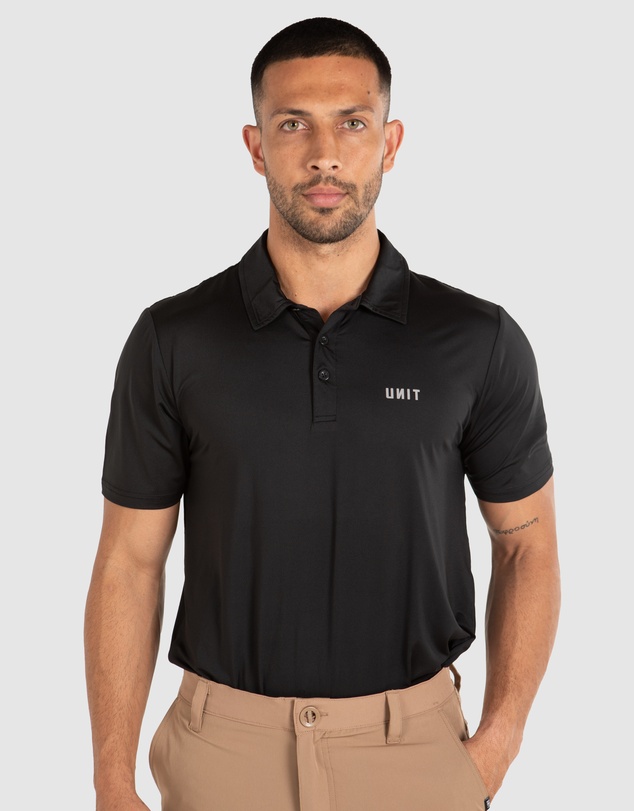 UNIT - UNIT Mens Pro Flex Polo